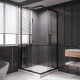 Приобрести Душевой уголок 108х88 см Veconi Premium Trento PTC20-B-11090-01-C4 прозрачное в магазине сантехники Santeh-Crystal.ru