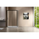 Душевой уголок 150x100 см Vincea Garda VSR-1G1015CLB прозрачное