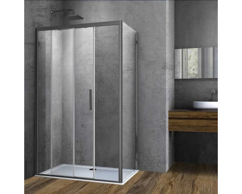 Душевой уголок 120x90 см Vincea Soft VSR-3SO9012CLGM прозрачное