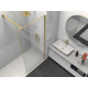 Душевая перегородка Vincea Walk-In HS VSW-1HS800CLG 80 см, профиль золотой матовый, стекло прозрачное