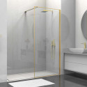 Душевая перегородка Vincea Walk-In HS VSW-1HS100CLG 100 см, профиль золотой матовый, стекло прозрачное