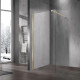 Душевая перегородка Vincea Walk-In VSW-1H600CLG 60 см, профиль золотой матовый, стекло прозрачное