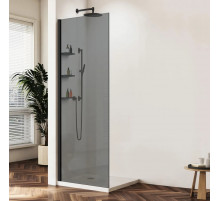 Душевая перегородка Vincea Walk-In HWS VSW-1HWS120CGB 119,8 см, профиль черный матовый, стекло тонированное