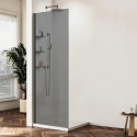 Душевая перегородка Vincea Walk-In HWS VSW-1HWS800CGGM 79,8 см, профиль вороненая сталь, стекло тонированное