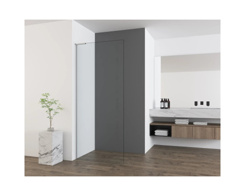 Душевая перегородка Vincea Walk-In HA VSW-7HA800CL 80 см, профиль хром, стекло прозрачное