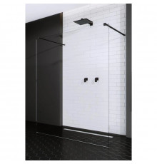 Неподвижная перегородка Radaway Modo New Black I 140 прозрачное