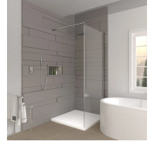 Неподвижная перегородка 100 см Veconi Korato KR72-100-01-19C1 прозрачное