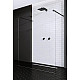 Купить Неподвижная перегородка Radaway Modo X I Black 130 прозрачное в магазине сантехники Santeh-Crystal.ru