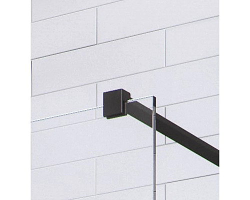 Купить Неподвижная перегородка Radaway Modo X II Black 50 прозрачное в магазине сантехники Santeh-Crystal.ru