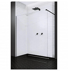 Неподвижная перегородка Radaway Modo X II Black 155 прозрачное
