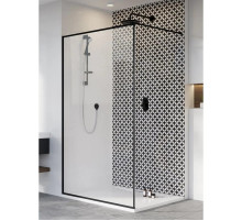 Неподвижная перегородка Radaway Modo X Black II Frame 55 прозрачное