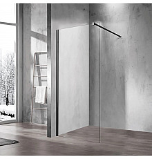 Неподвижная перегородка 120x200 см Vincea Walk-In VSW-1H120CLB прозрачное