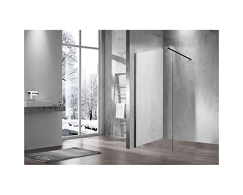Неподвижная перегородка 120x200 см Vincea Walk-In VSW-1H120CLB прозрачное