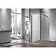 Неподвижная перегородка 120x200 см Vincea Walk-In VSW-1H120CLB прозрачное
