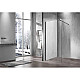Купить Неподвижная перегородка 70 см Vincea Walk-In VSW-1H700CLGM прозрачное в магазине сантехники Santeh-Crystal.ru
