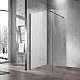 Купить Неподвижная перегородка 70 см Vincea Walk-In VSW-1H700CLGM прозрачное в магазине сантехники Santeh-Crystal.ru
