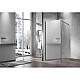 Неподвижная перегородка 80 см Vincea Walk-In VSW-1H800MRGM зеркальное