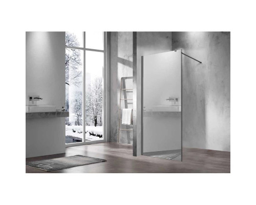 Неподвижная перегородка 90 см Vincea Walk-In VSW-1H900MRGM зеркальное