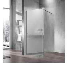 Неподвижная перегородка 90 см Vincea Walk-In VSW-1H900MRGM зеркальное