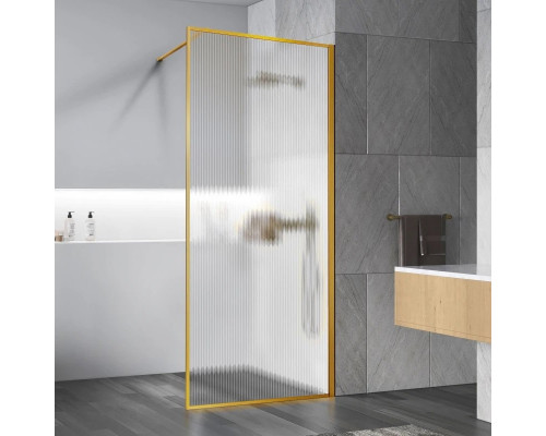 Заказать Неподвижная перегородка 90 см Vincea Walk-In HP Art VSW-1HP900FLBG рифленое в магазине сантехники Santeh-Crystal.ru