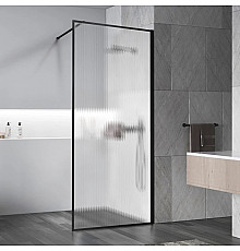 Неподвижная перегородка 80 см Vincea Walk-In HP Art VSW-1HP800FLB рифленое