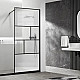 Приобрести Неподвижная перегородка 80 см Vincea Walk-In HC Art VSW-1HC800CFB прозрачное/рифленое в магазине сантехники Santeh-Crystal.ru