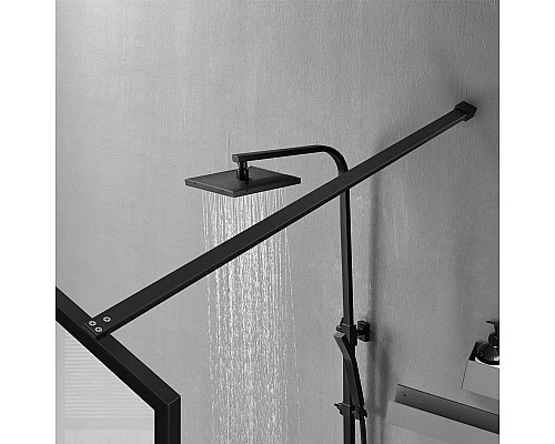 Купить Неподвижная перегородка 90 см Vincea Walk-In HC Art VSW-1HC900CFB прозрачное/рифленое в магазине сантехники Santeh-Crystal.ru