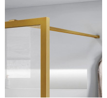 Неподвижная перегородка 80 см Vincea Walk-In HC Art VSW-1HC800CFBG прозрачное/рифленое