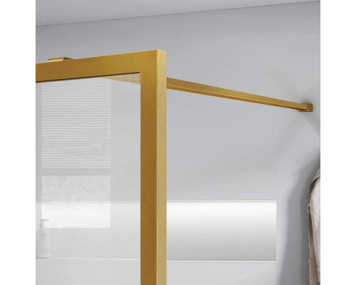 Заказать Неподвижная перегородка 90 см Vincea Walk-In HC Art VSW-1HC900CFBG прозрачное/рифленое в магазине сантехники Santeh-Crystal.ru