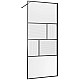 Заказать Неподвижная перегородка 80 см Vincea Walk-In HC Art VSW-1HC800CFGM прозрачное/рифленое в магазине сантехники Santeh-Crystal.ru