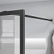 Заказать Неподвижная перегородка 80 см Vincea Walk-In HC Art VSW-1HC800CFGM прозрачное/рифленое в магазине сантехники Santeh-Crystal.ru