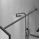 Заказать Неподвижная перегородка 80 см Vincea Walk-In HC Art VSW-1HC800CFGM прозрачное/рифленое в магазине сантехники Santeh-Crystal.ru