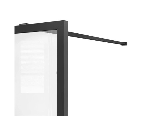 Купить Неподвижная перегородка 90 см Vincea Walk-In HC Art VSW-1HC900CFGM прозрачное/рифленое в магазине сантехники Santeh-Crystal.ru