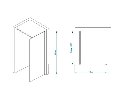 Santeh-Crystal.ru: Неподвижная перегородка 120 см RGW WA-002G Walk-in 35100212-16 прозрачное Заказать Неподвижная перегородка 120 см RGW WA-002G Walk-in 35100212-16 прозрачное в магазине сантехники Santeh-Crystal.ru
