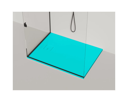 Душевой поддон Salini S-Stone Oasi 120325MF 120x100 см, из литьевого мрамора, прямоугольный, покраска по RAL матовый полностью