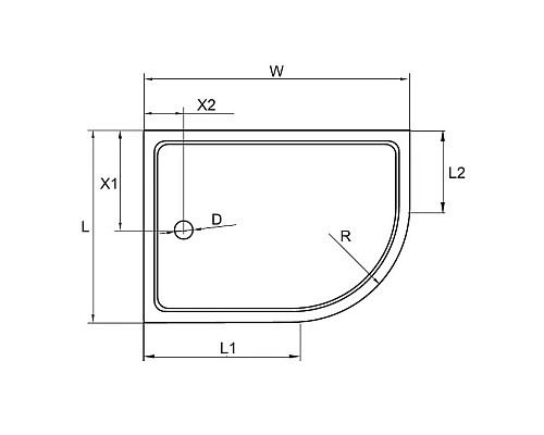 Santeh-Crystal.ru: Акриловый поддон 120x100 см Cezares TRAY-A-RH-120/100-550-15-W-R Приобрести Акриловый поддон 120x100 см Cezares TRAY-A-RH-120/100-550-15-W-R в магазине сантехники Santeh-Crystal.ru