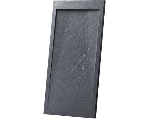 Душевой поддон Vincea VST-4SRL1012A 120x100 см, из литьевого мрамора, прямоугольный, антрацит