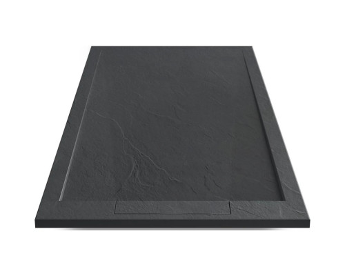 Душевой поддон Vincea VST-4SRL1012A 120x100 см, из литьевого мрамора, прямоугольный, антрацит