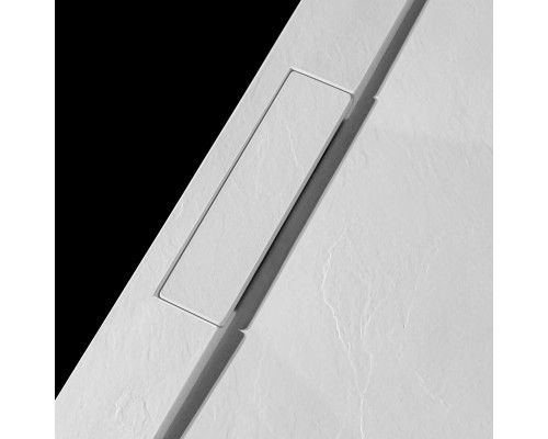 Душевой поддон Vincea VST-4SRL1012W 120x100 см, из литьевого мрамора, прямоугольный, белый матовый