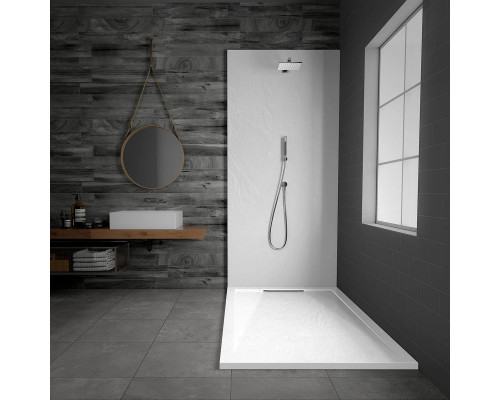 Душевой поддон Vincea VST-4SRL1012W 120x100 см, из литьевого мрамора, прямоугольный, белый матовый