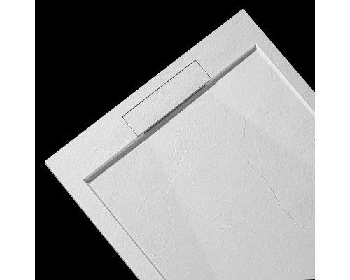 Душевой поддон Vincea VST-4SRL1012W 120x100 см, из литьевого мрамора, прямоугольный, белый матовый