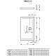 Купить Акриловый поддон 120x90 см Radaway Argos D 4AD912-01 в магазине сантехники Santeh-Crystal.ru