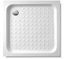 Акриловый поддон 80x80 см Cezares TRAY-A-A-80-550-15-W