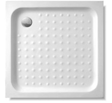 Акриловый поддон 80x80 см Cezares TRAY-A-A-80-550-15-W