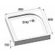 Заказать Акриловый поддон 80x80 см BelBagno TRAY-BB-A-80-15-W в магазине сантехники Santeh-Crystal.ru