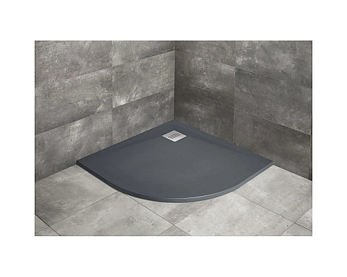 Santeh-Crystal.ru: Поддон из литого мрамора 90x90 см Radaway Kyntos A Anthracite HKA9090-64 Приобрести Поддон из литого мрамора 90x90 см Radaway Kyntos A Anthracite HKA9090-64 в магазине сантехники Santeh-Crystal.ru