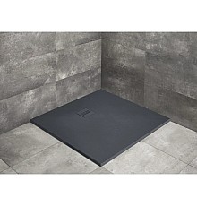 Поддон из литого мрамора 80x80 см Radaway Kyntos C Anthracite HKC8080-64