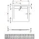 Приобрести Поддон из литого мрамора 80x80 см Radaway Teos C White HTC8080-04 в магазине сантехники Santeh-Crystal.ru
