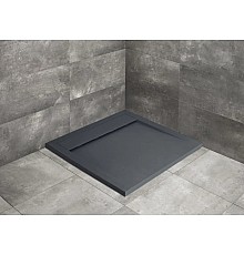 Поддон из литого мрамора 80x80 см Radaway Teos C Anthracite HTC8080-64