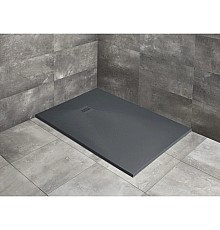 Поддон из литого мрамора 100x70 см Radaway Kyntos F Anthracite HKF10070-64